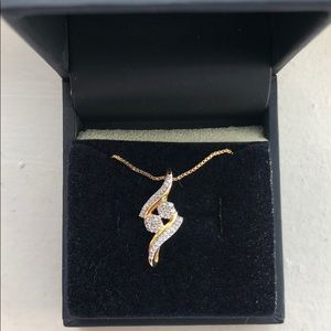 Gold Diamond Necklace